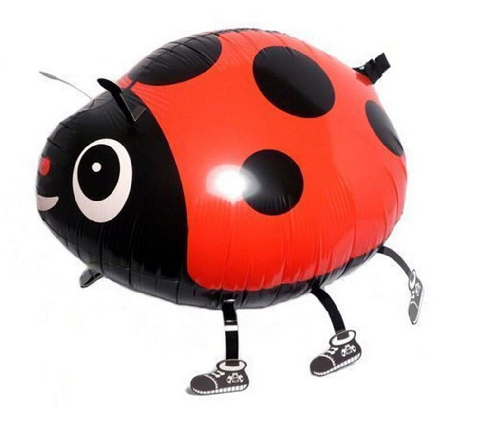 RED LADYBUG WALKING BALLOON ANIMAL