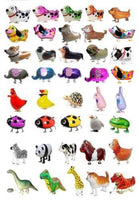 GIFT DEPOT® TM SET/LOT OF 250 WALKING ANIMAL BALLOON PETS AIRWALKER FOIL HELIUM