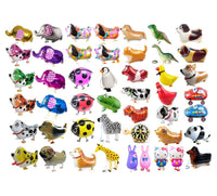 GIFT DEPOT® TM SET/LOT OF 500 WALKING ANIMAL BALLOON PETS AIRWALKER FOIL HELIUM