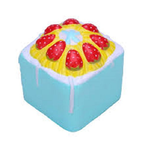 STRAWBERRY SQUARE CAKE  SQUISHY TOY