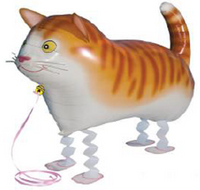 CAT WALKING BALLOON ANIMAL