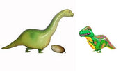 SET OF 2 DINOSAURS WALKING ANIMAL BALLOON PET AIR FOIL HELIUM BIRTHDAY PARTY