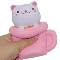CAT IN THE CUP SQUISHY TOY