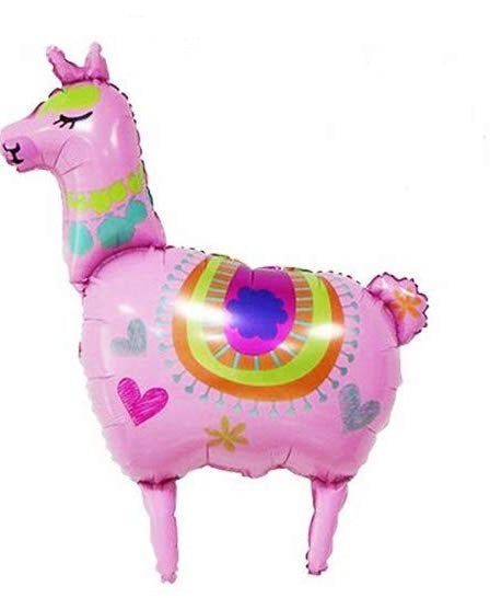 PINK LAMA WALKING BALLOON ANIMAL
