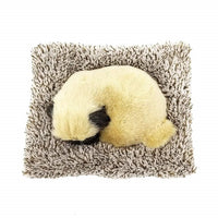 MINI PERFECT PETZZZ PUG PLUSH PUPPY BREATHING SNORING HUGGABLE ANIMAL MY PET TOY