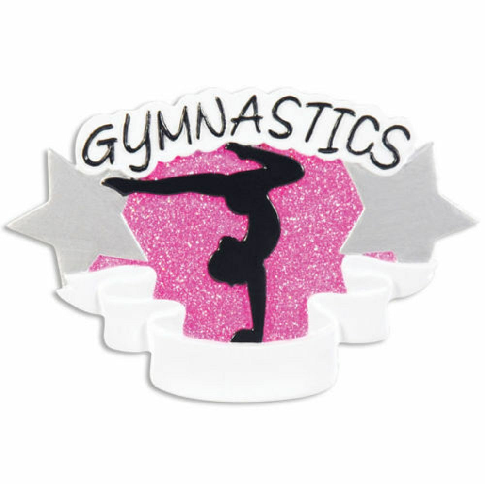 GYMNASTICS Fitness Sport Personalized Christmas Tree Ornament X-mass Hobbies
