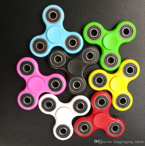 REGULAR Fidget Hand Spinner High Speed Stress Anxiety Relief Metal Toys Tri Spin