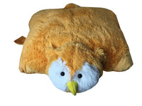 LARGE ORANGE OWL PET PILLOW 18" inches, My Friendly Hoot  Toy