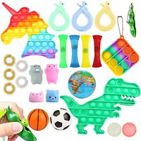 Set Of 10 Pop Bubble Fidget Toys