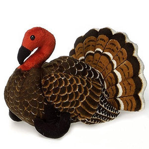 Fiesta Toys Brown Turkey 9'' Inches Thanksgiving My Bird Plush Pet Pillow
