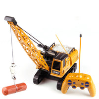 HuiNa Toys 1572 15CH 1/14 RC 2.4GHz Metal Alloy Crane Truck Engineering Vehicle