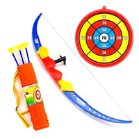 Archery Bow And Arrow Toy Set With Target Board Sports Dart Playset