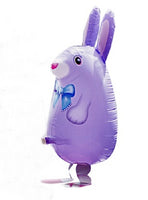 PURPLE BUNNY WALKING BALLOON ANIMAL