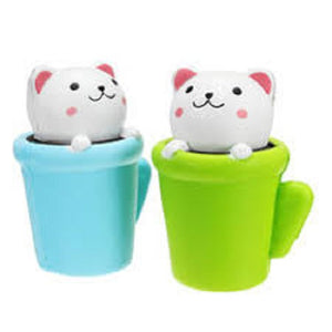 CAT IN THE CUP SQUISHY TOY