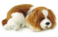 PERFECT PETZZZ CAVALIER KING CHARLES PLUSH PUPPY BREATHING HUGGABLE ANIMAL DOG