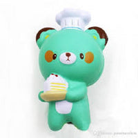 CHEF PASTRY BEAR SQUISHY TOY