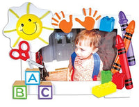 Daycare Preschool Frame Personalized Tree Ornament Xmas Noel Kindergarten Kids