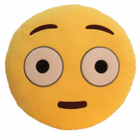 DAZE EMOTICON PLUSH PILLOW, 12" INCHES