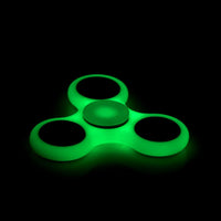 GLOW IN DARK Fidget Hand Spinner High Speed Stress Relief TRI Spin Fluorescence