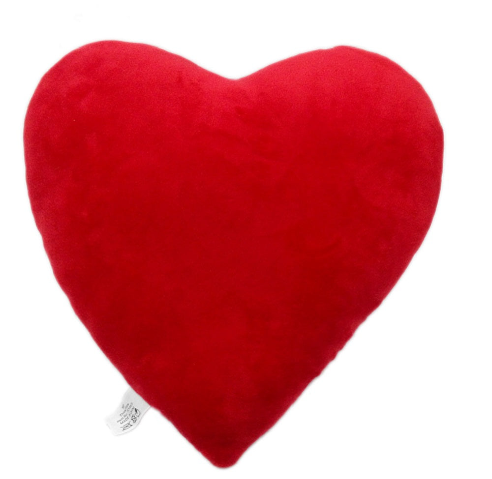 RED HEART EMOTICON PLUSH PILLOW, 11" INCHES