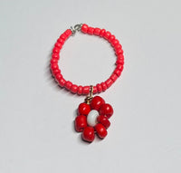 Red Flower Ring