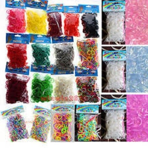 Rubber Loom Bands Set Includes Colors: Bright, Neon With Case, New 1000s  Pieces