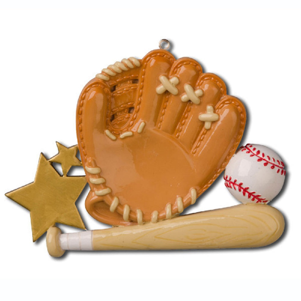 Baseball Glove Personalized Christmas Tree Ornament Xmas NEW