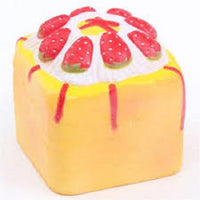 STRAWBERRY SQUARE CAKE  SQUISHY TOY