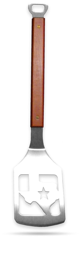 STATE OF TEXAS GRILLING SPATULA BBQ GRILL TAILGATING SPORTULA LONGHORNS TEXANS