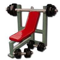 Weight Lifter Fitness Sport Personalized Christmas Tree Ornament X-mass NEW
