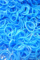 LIGHT BLUE 600 Pcs Bag DIY LOOM RUBBER BAND REFILLS