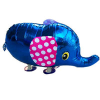 BLUE ELEPHANT WALKING BALLOON ANIMAL