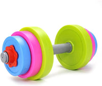 Adjustable Dumbbell Sports Toy Set for Kids Child Boys & Girls
