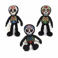 Fiesta Toys Dia De Los Muertos Skeleton 3 Sets Halloween Stuffed My Plush Pillow