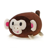 Fiesta Toys Lil Huggy Mona Monkey 8'' Inch Forest Zoo Pet Pillow My Beanbag