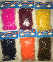 SET OF 3600 PCS METALLIC PEARL COLORS (BLUE, PINK, BROWN, DARK RED, YELLOW, ORANGE) DIY LOOM RUBBER BAND REFILLS