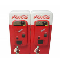 LICENSED Coca-Cola Vending Machine Salt & Pepper Shaker Fishtail Bottle Retro Arciform Ice