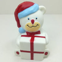 SANTA CLAUS BEAR SQUISHY TOY