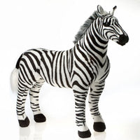 Fiesta Toys Standing Zebra 28.5'' Inches My Safari Horse Pet Zoo Animal Pillow