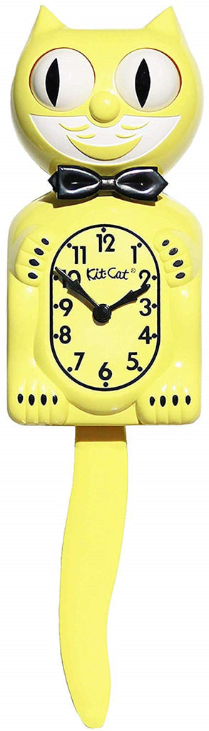 Classic Vintage Kit-Cat Klock Majestic Yellow Boy Cat Clock  15 1/2'' Tall