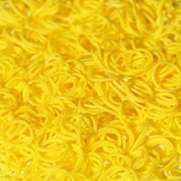 SCENTED YELLOW (LEMON) 600 Pcs Bag DIY LOOM RUBBER BAND REFILLS